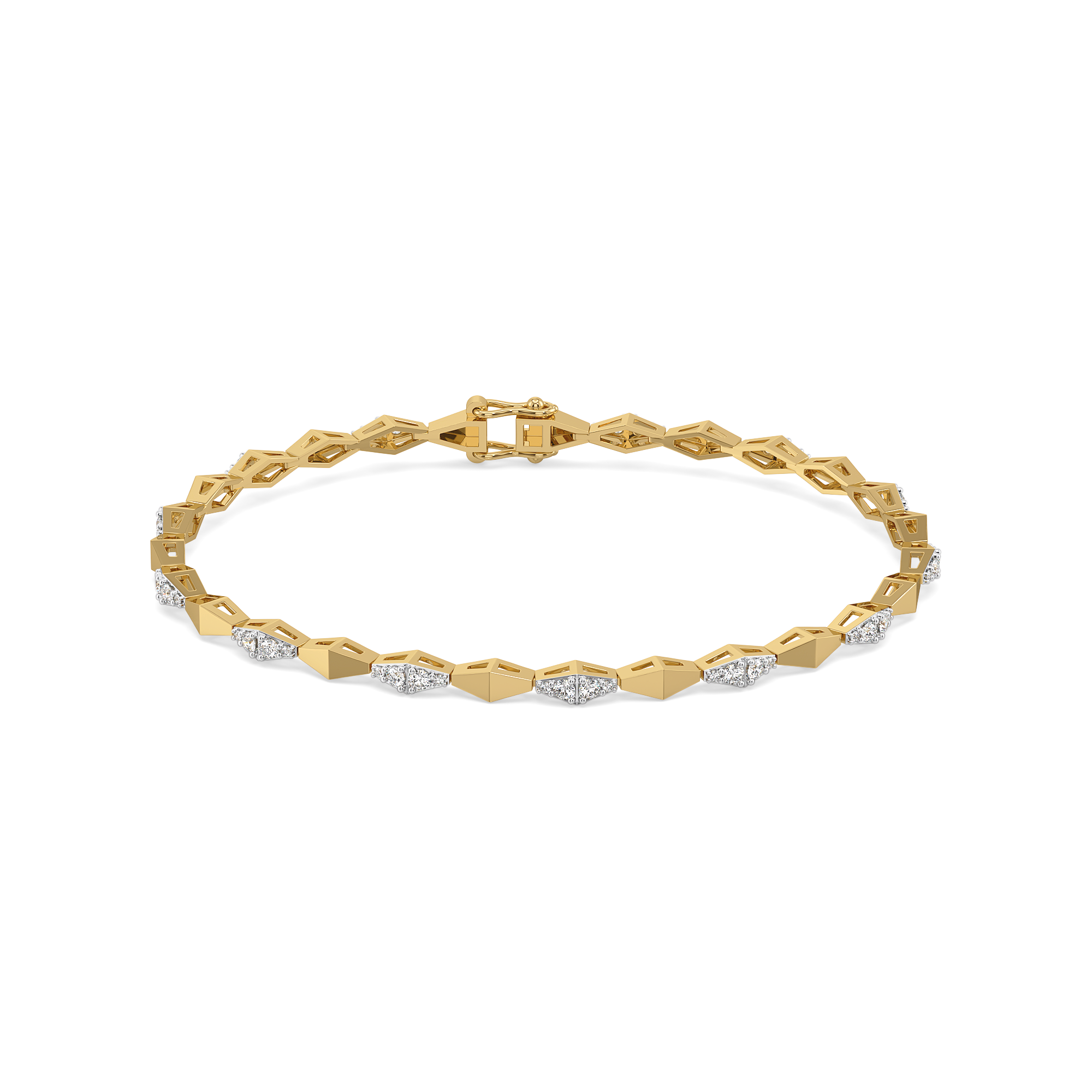 Radiance Edge - Lab Diamond Tennis Bracelet Main image