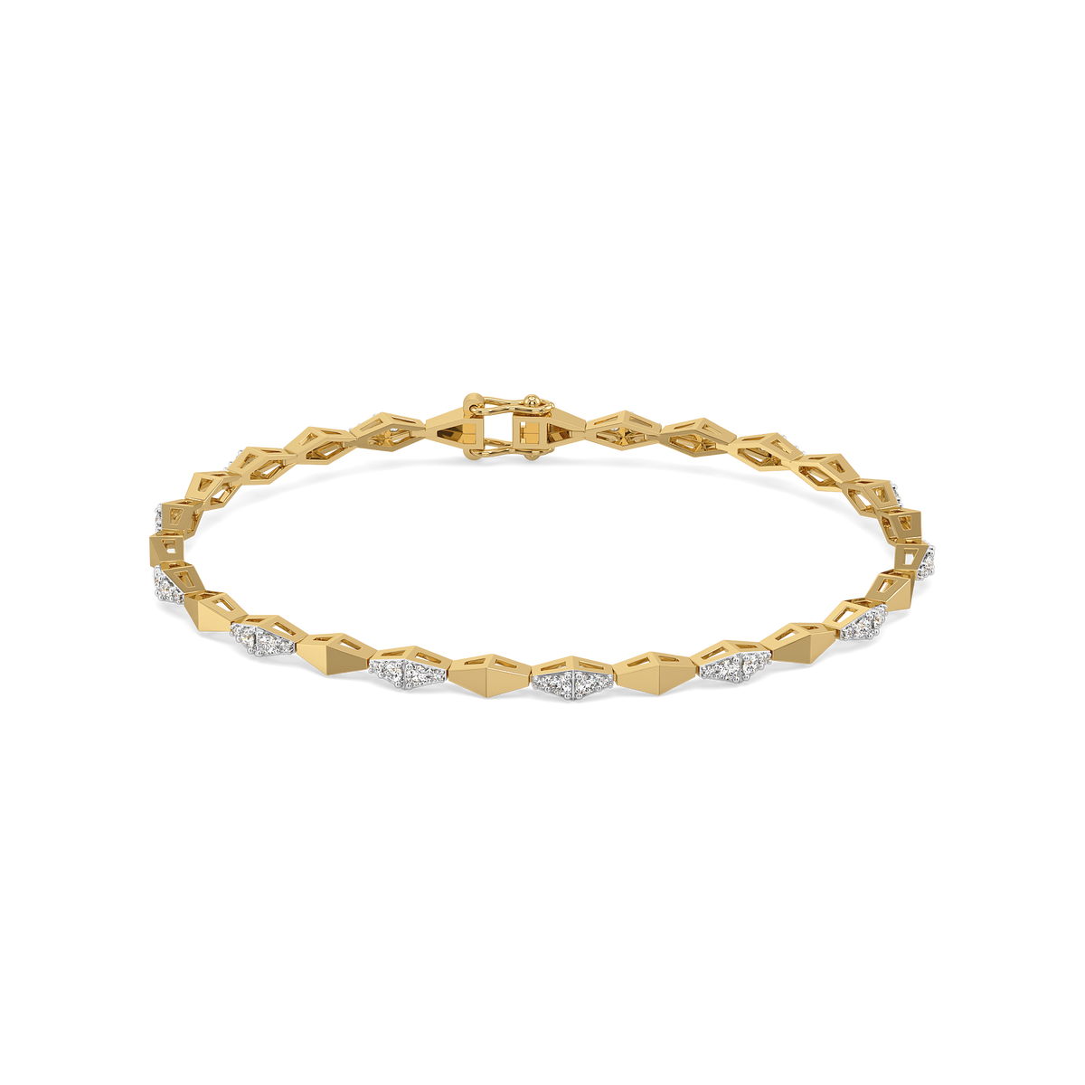 Radiance Edge - Lab Diamond Tennis Bracelet