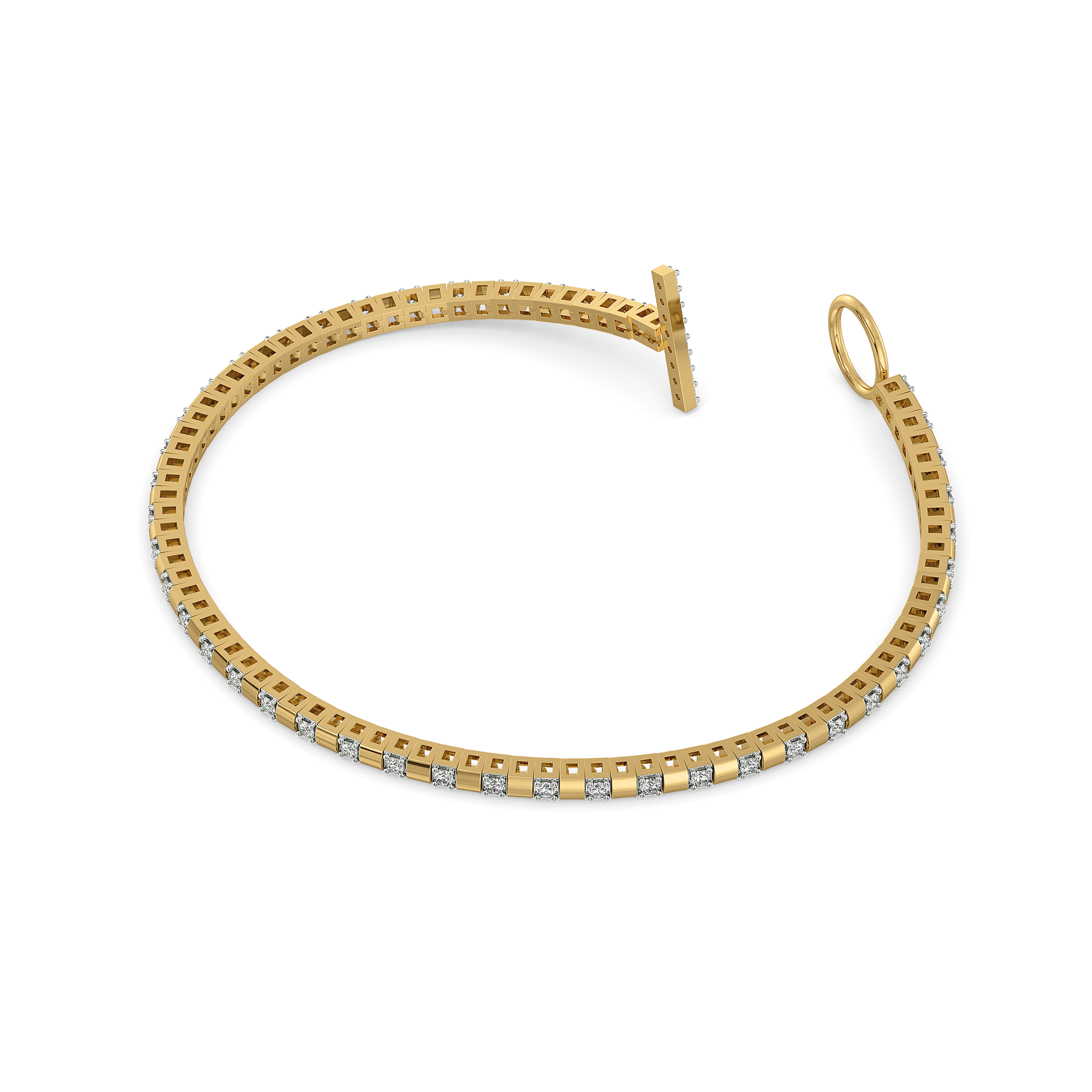 Classic Slim - Lab Diamond Tennis Bracelet