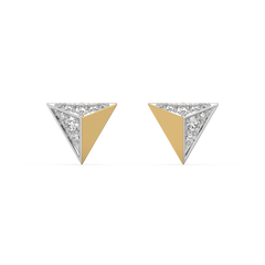 Prism Point - Lab Diamond Stud Earrings