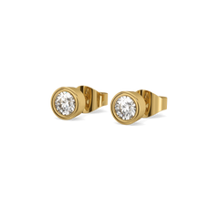Eternal Shine - Lab Diamond Solitaire Stud Earrings