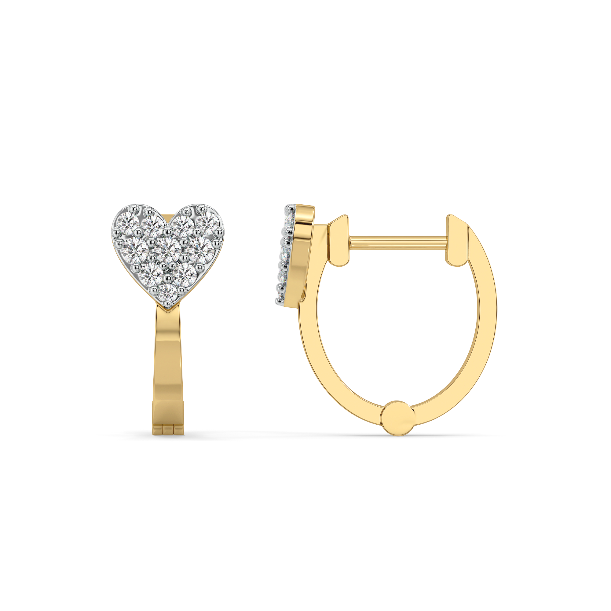 Timeless Loop - Lab Diamond Hoop Earrings