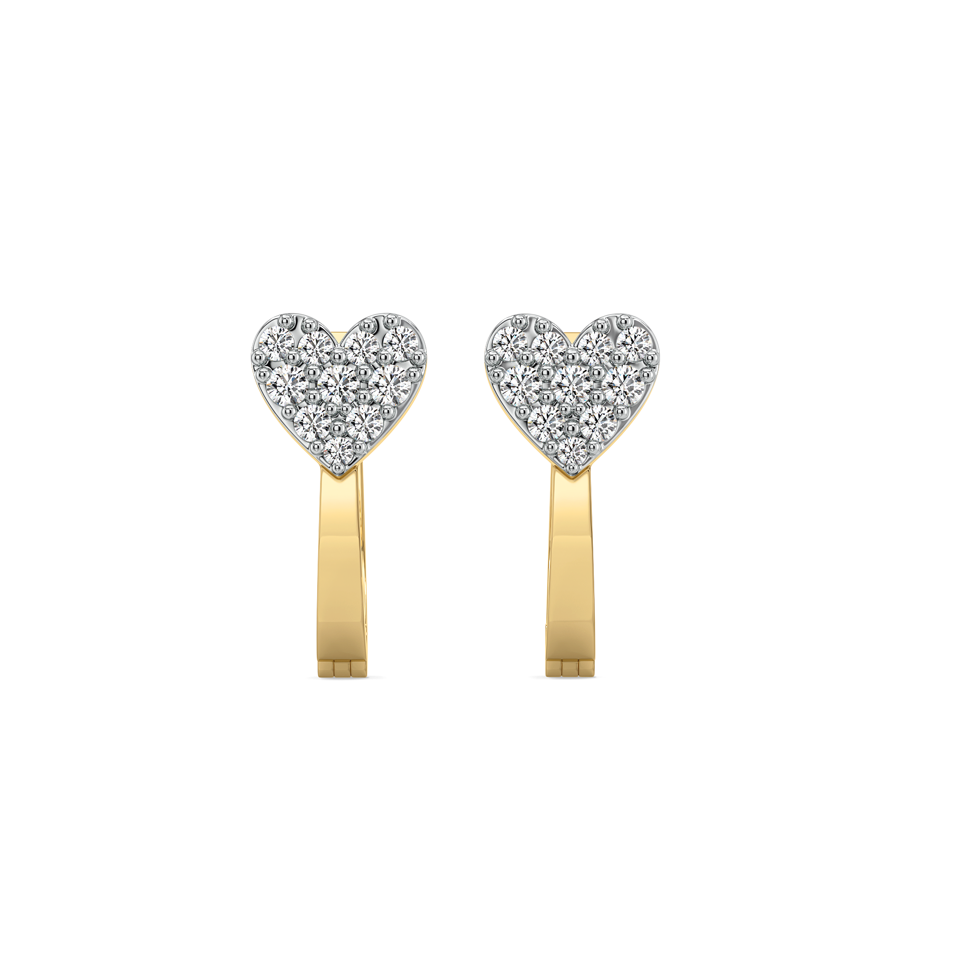 Timeless Loop - Lab Diamond Hoop Earrings Secondary image