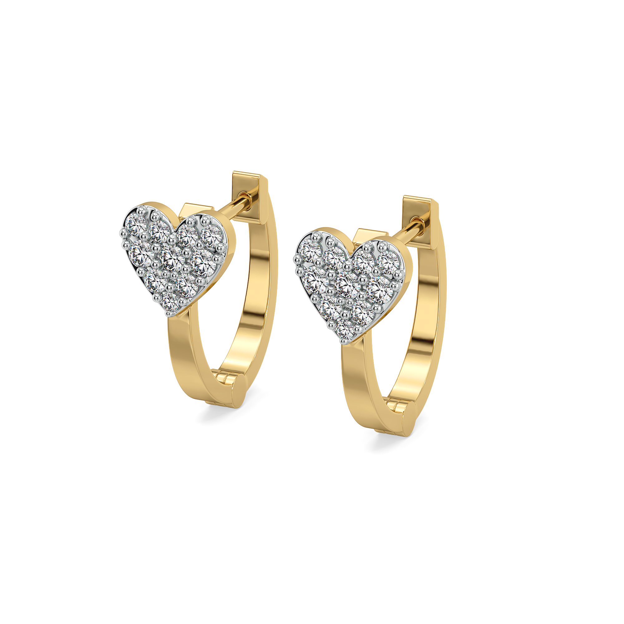 Timeless Loop - Lab Diamond Hoop Earrings