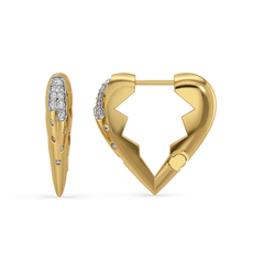 Unbreakable Bond - Lab Diamond Hoop Earrings
