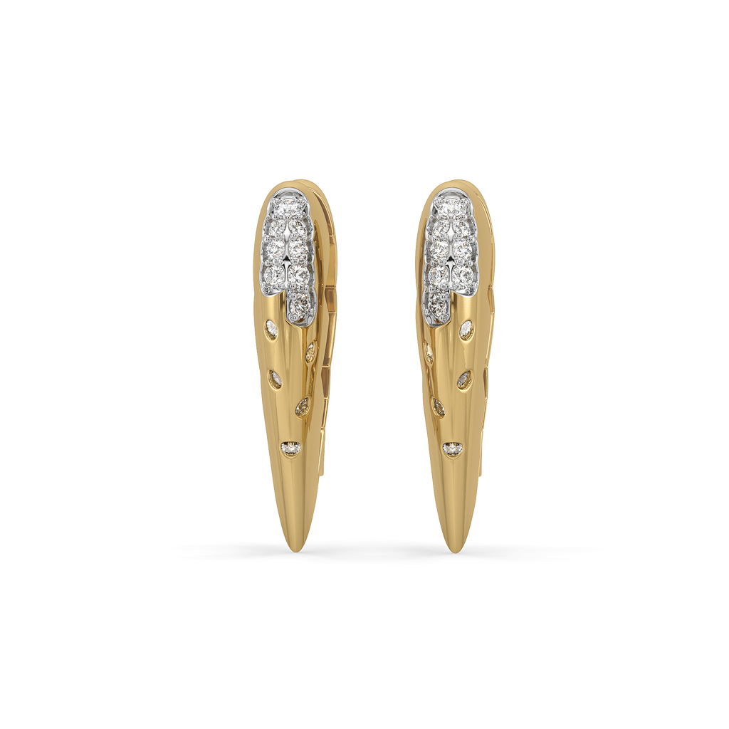 Unbreakable Bond - Lab Diamond Hoop Earrings