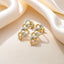 Linked Heart - Lab Diamond Drop Earrings