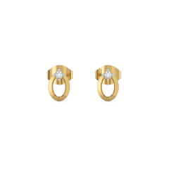 Luna Dot Studs - Lab Diamond Earrings
