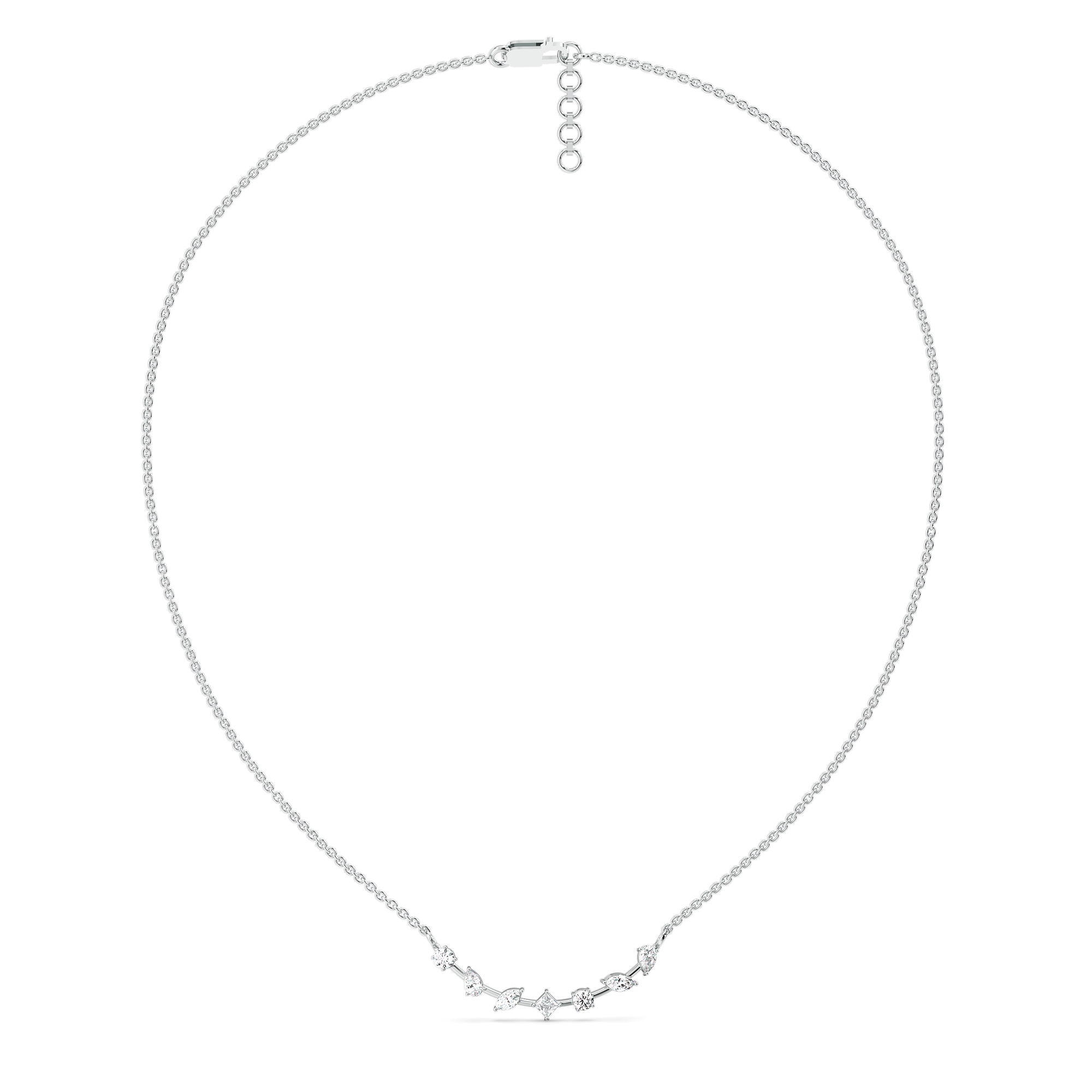 Diamond Cosmos - Pure Gold Lab Diamond Necklace
