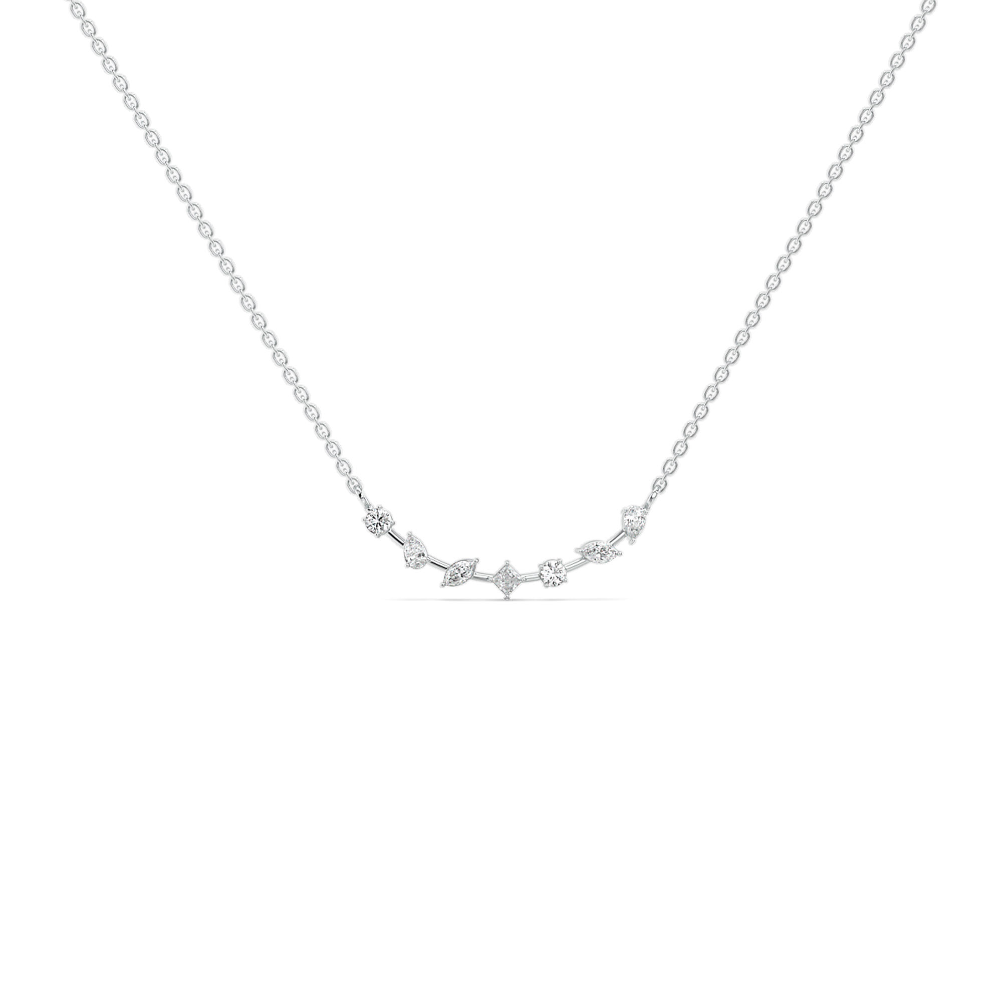 Diamond Cosmos - Pure Gold Lab Diamond Necklace