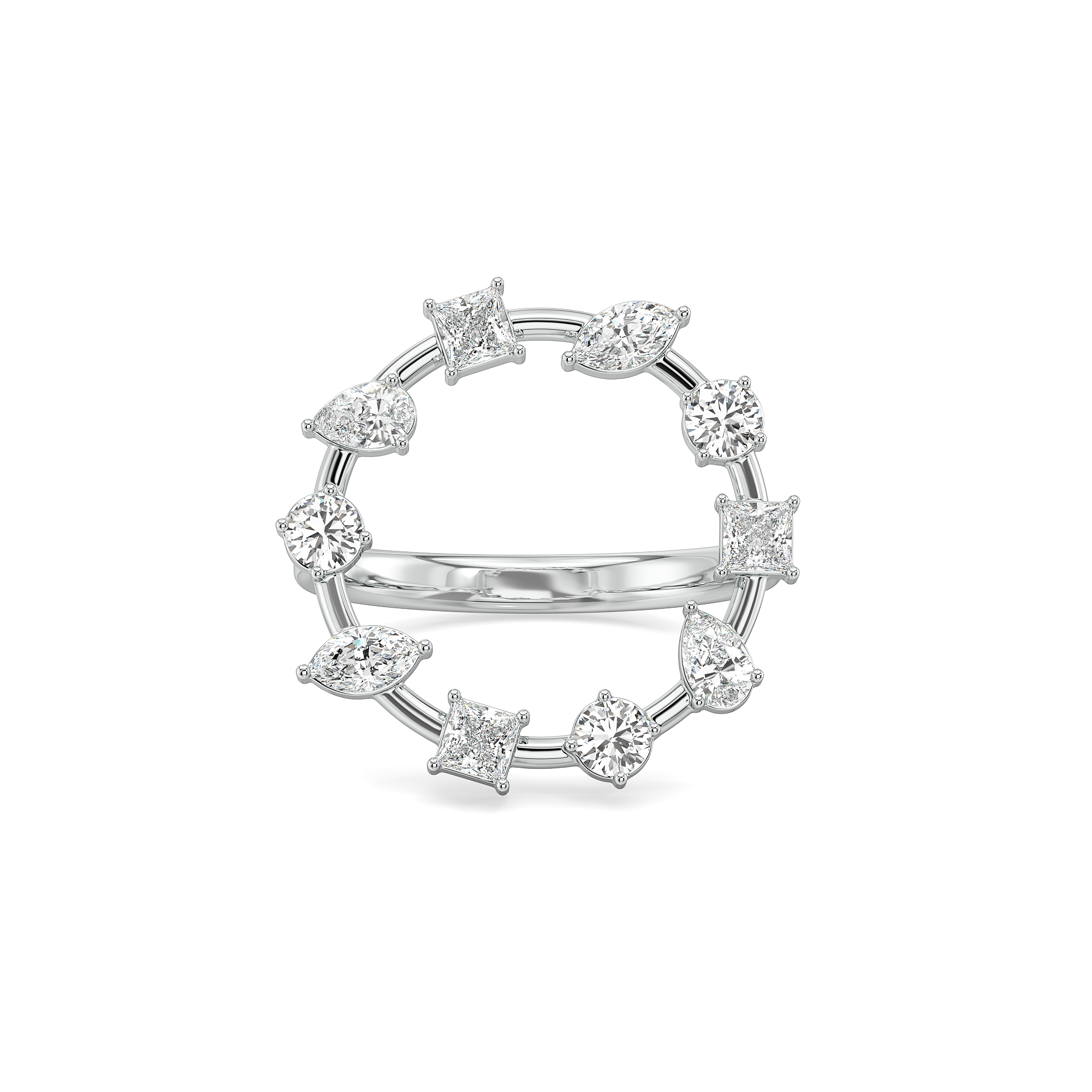 Diamond Cosmos - Pure Gold Lab Diamond Ring