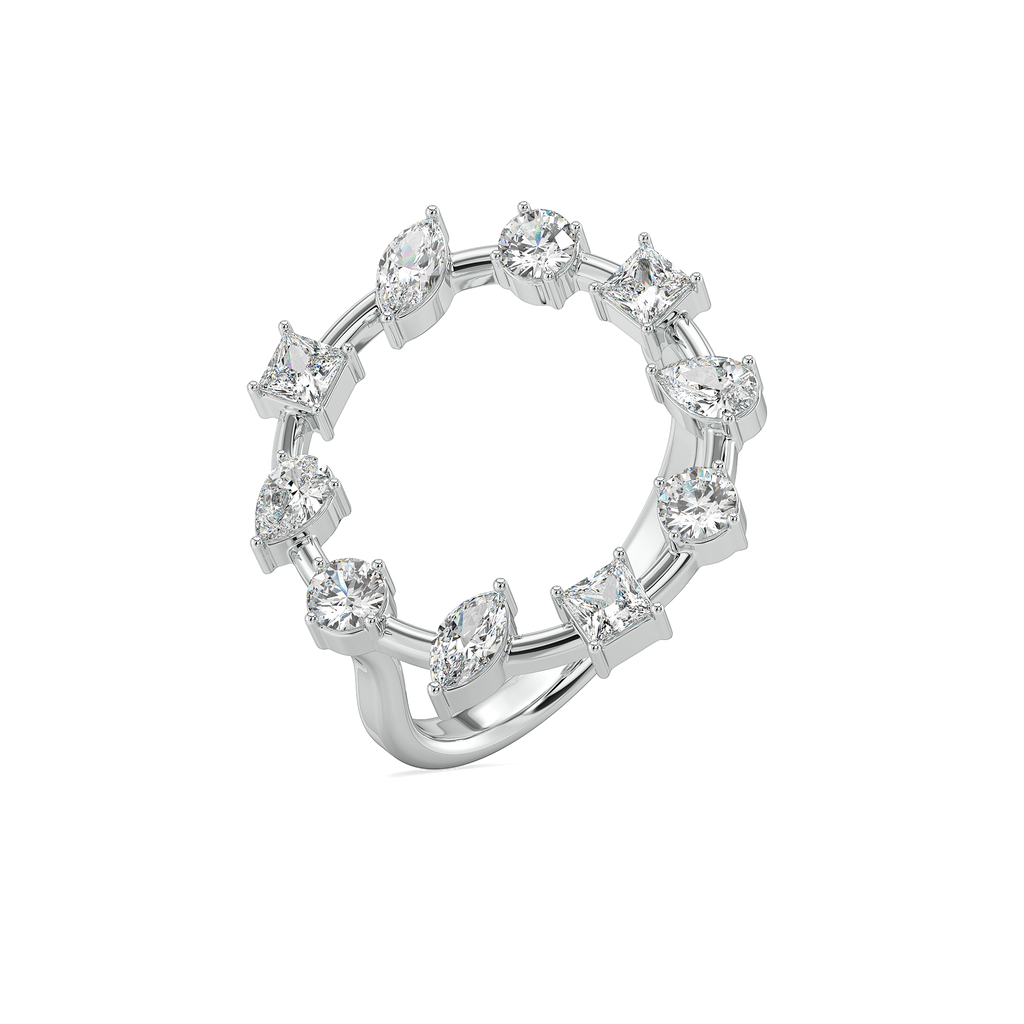 Diamond Cosmos - Pure Gold Lab Diamond Ring