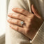 Halo Glow - Pure Gold Lab Diamond Solitaire Ring