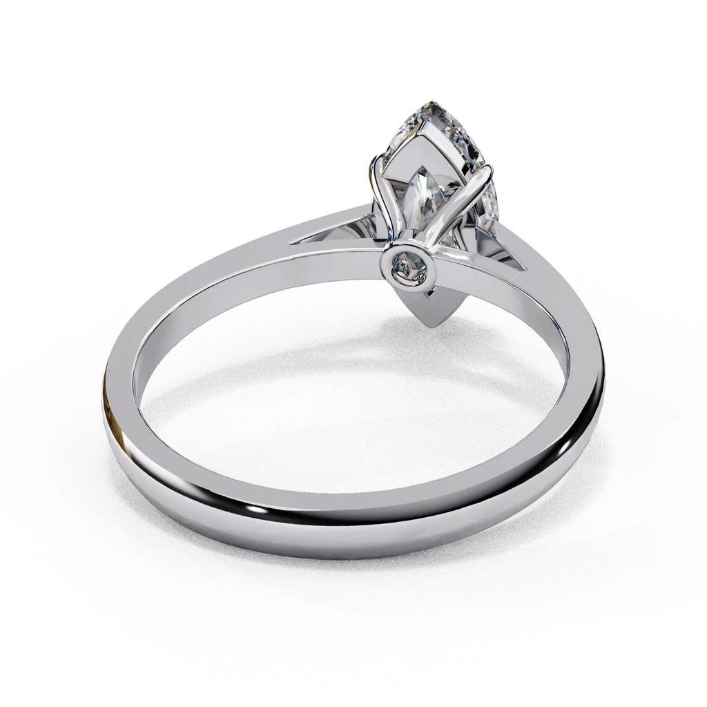 Frozen Marq - Pure Gold Lab Diamond Solitaire Ring