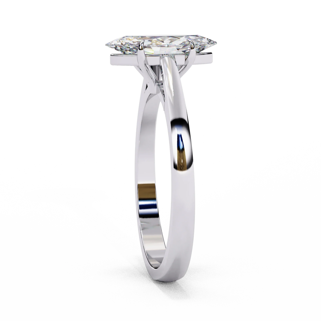 Frozen Marq - Pure Gold Lab Diamond Solitaire Ring