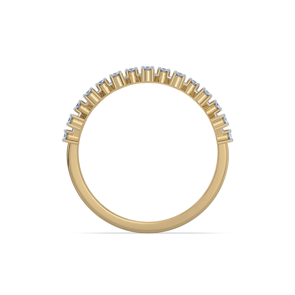 Moonlace Majesty - Pure Gold Lab Diamond Ring
