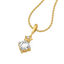 Floret Spark - Pure Gold Lab Diamond Pendant