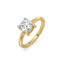 Solitaire Shine - Pure Gold Lab Diamond Ring