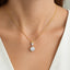 Sunlit Tear - Pure Gold Lab Diamond Pendant