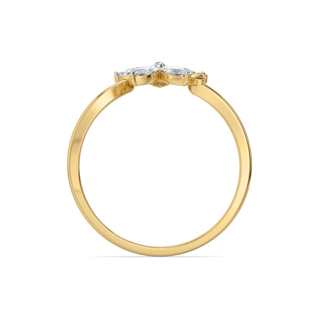 Garden of Light - Pure Gold Lab Diamond Ring