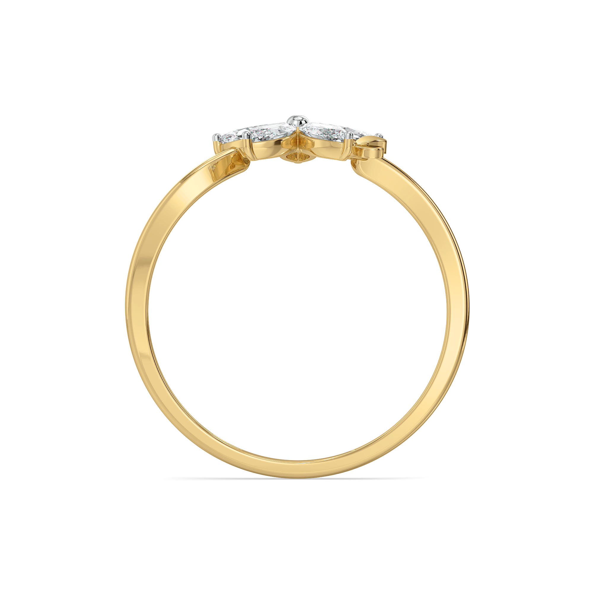 Garden of Light - Pure Gold Lab Diamond Ring