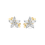 Garden of Light Studs - Pure Gold Lab Diamond Earrings