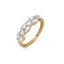 Queen’s Crown  - Pure Gold Lab Diamond Ring