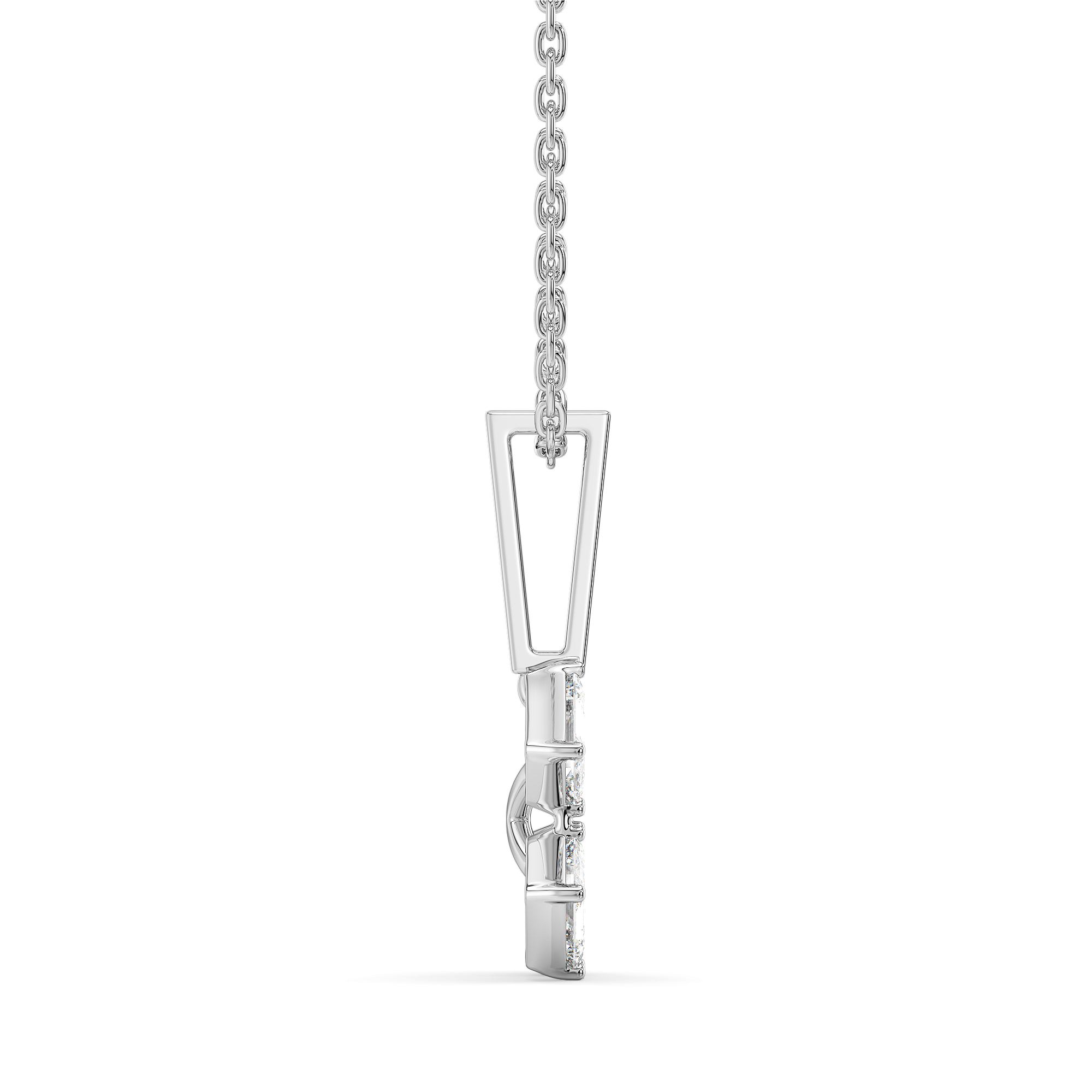 Majestic Emeralds - Pure Gold Lab Diamond Pendant