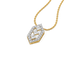Play of Princess - Pure Gold Lab Diamond Pendant