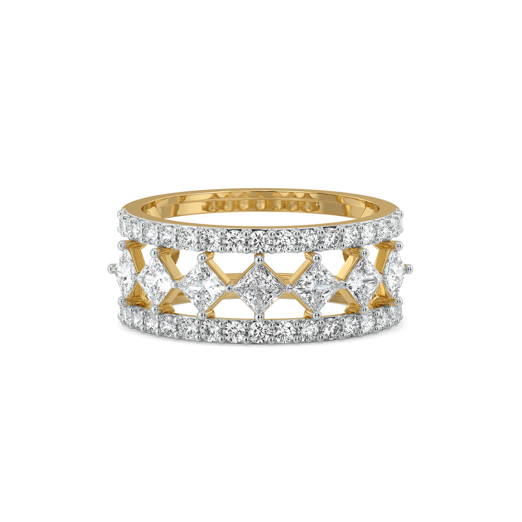 Play of Princess - Pure Gold Lab Diamond Ring