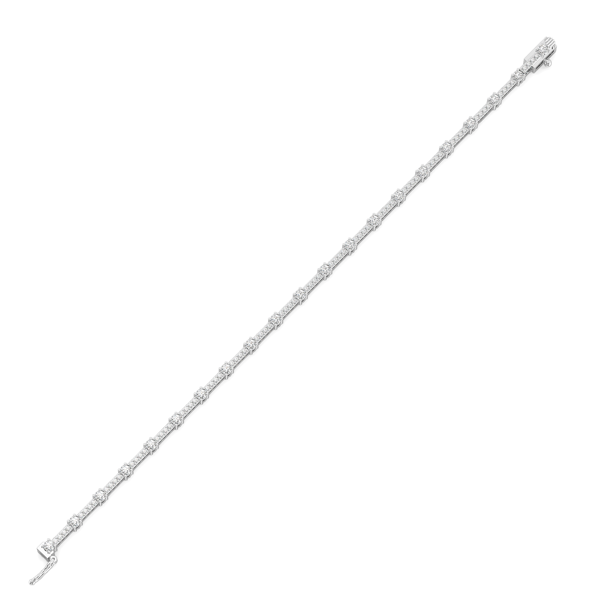 Sparkline - Pure Gold Lab Diamond Tennis Bracelet