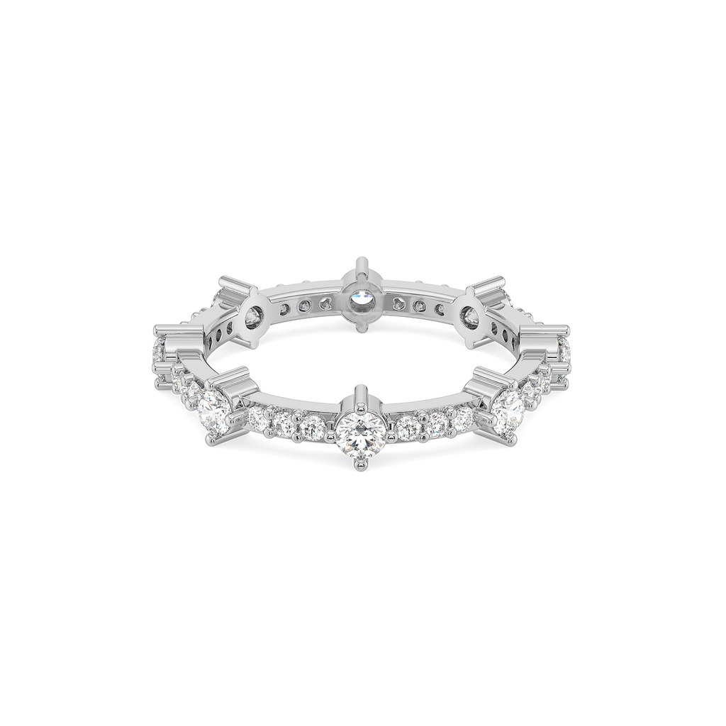 Sparkline - Pure Gold Lab Diamond Eternity Ring