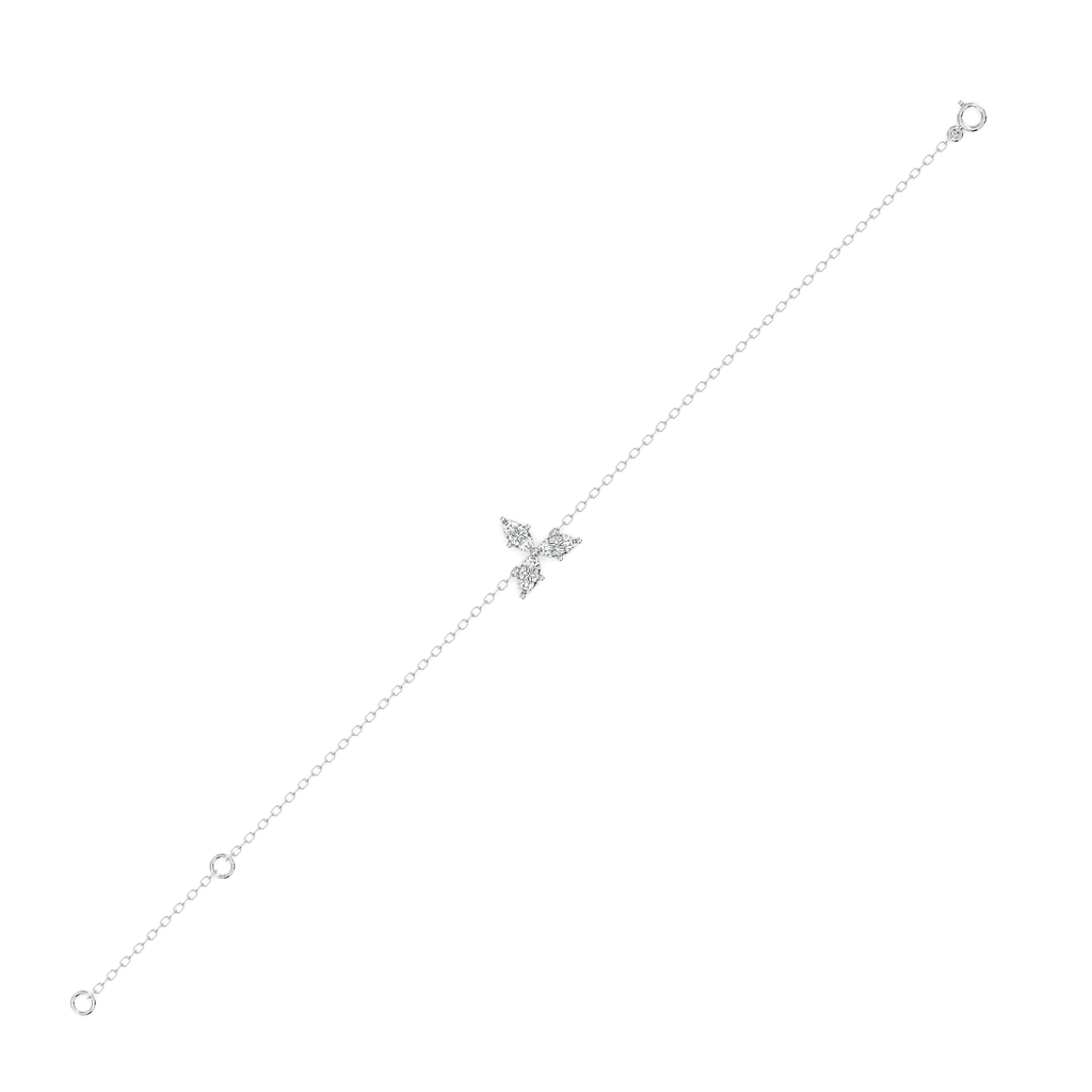 Marquise Triad - Pure Gold Lab Diamond Bracelet