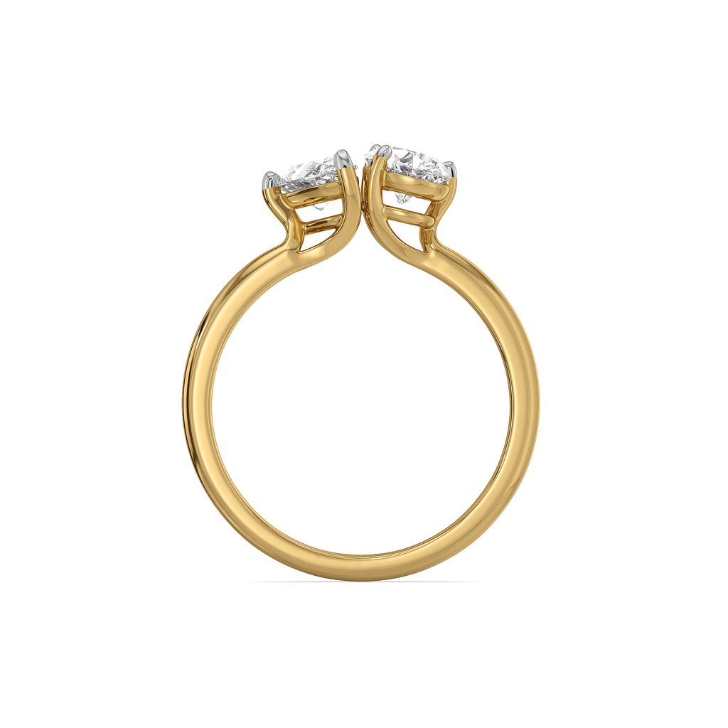 Pearluxe - Lab Diamond Solitaire Ring
