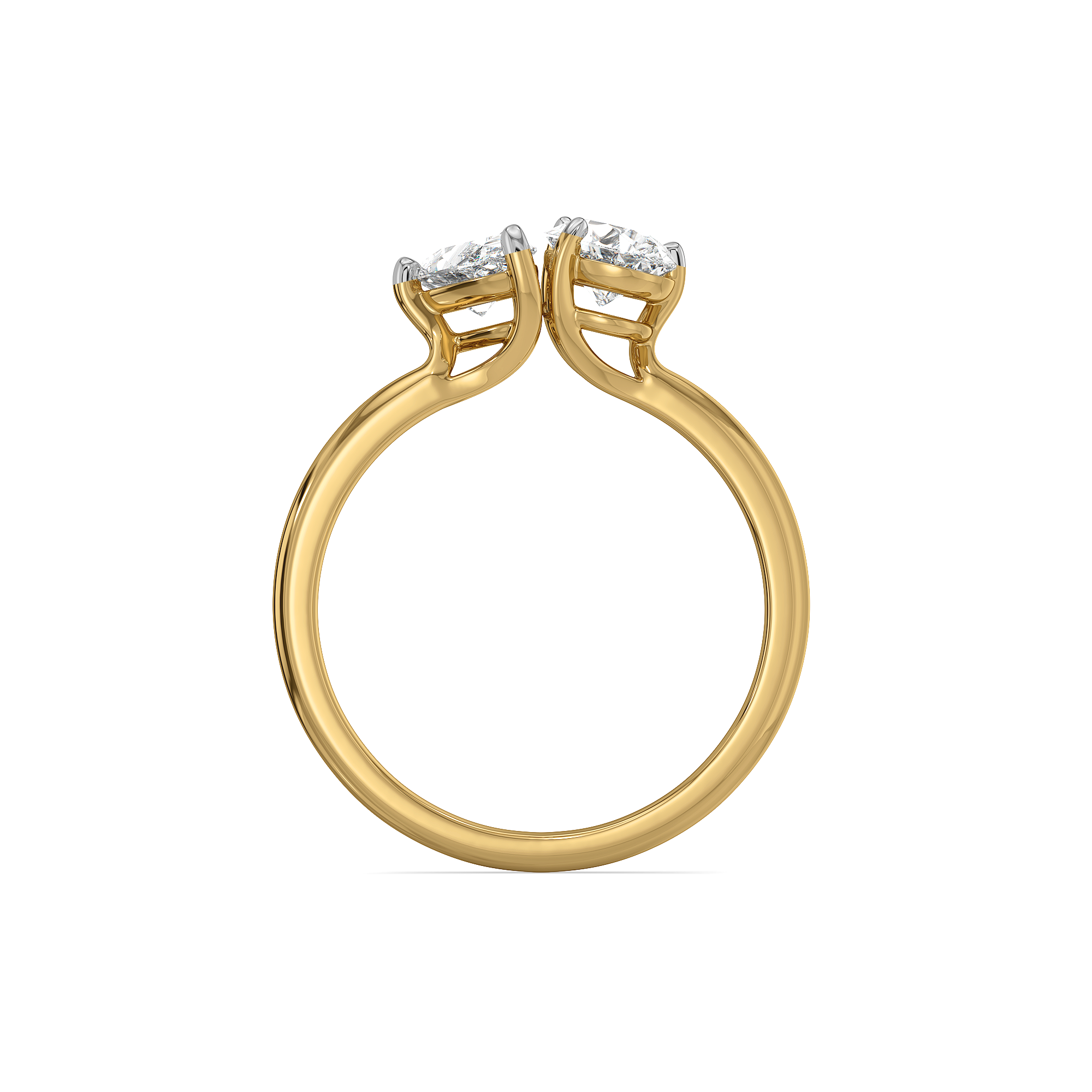 Pearluxe - Lab Diamond Solitaire Ring