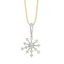 Twilight Flicker - Pure Gold Lab Diamond Pendant