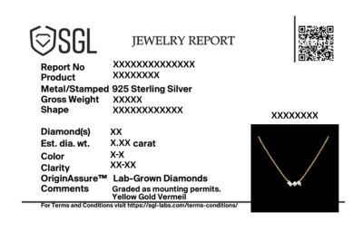 Toi-et-Moi - Lab Diamond Necklace