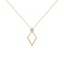 Diamond Arc - Lab Diamond Lariat Necklace