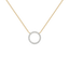 Halo - Lab Diamond Pendant Necklace