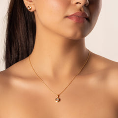 Hexa Solitaire - Lab Diamond Pendant Necklace