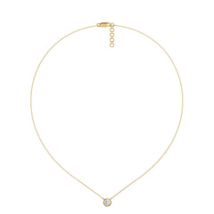 Eternal Shine - Lab Diamond Solitaire Pendant Necklace