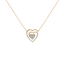 Timeless Loop - Lab Diamond Heart Necklace