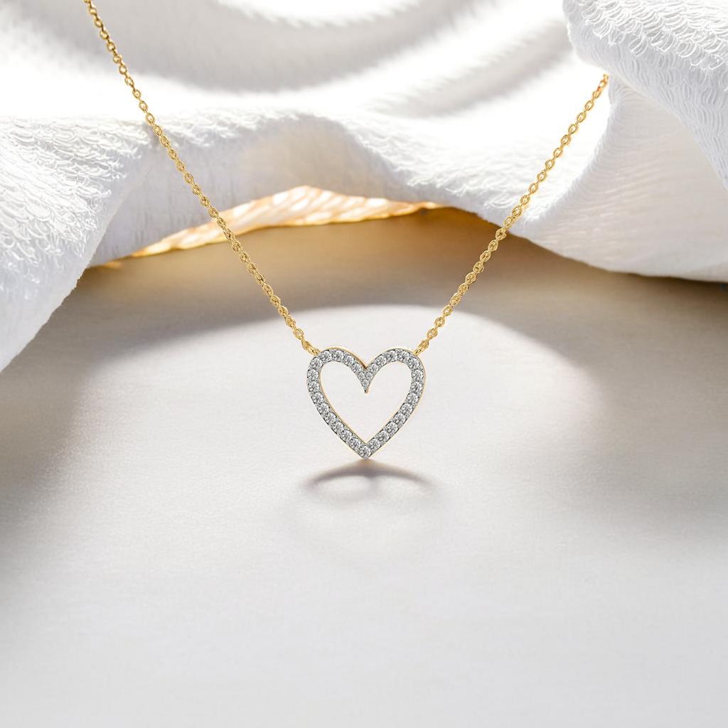Everlasting Heart - Lab Diamond Necklace Main image