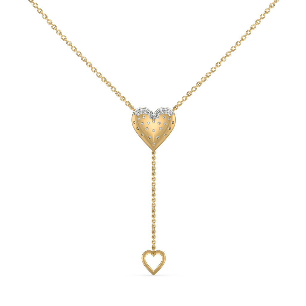 Promise Heart - Lab Diamond Pendant Necklace