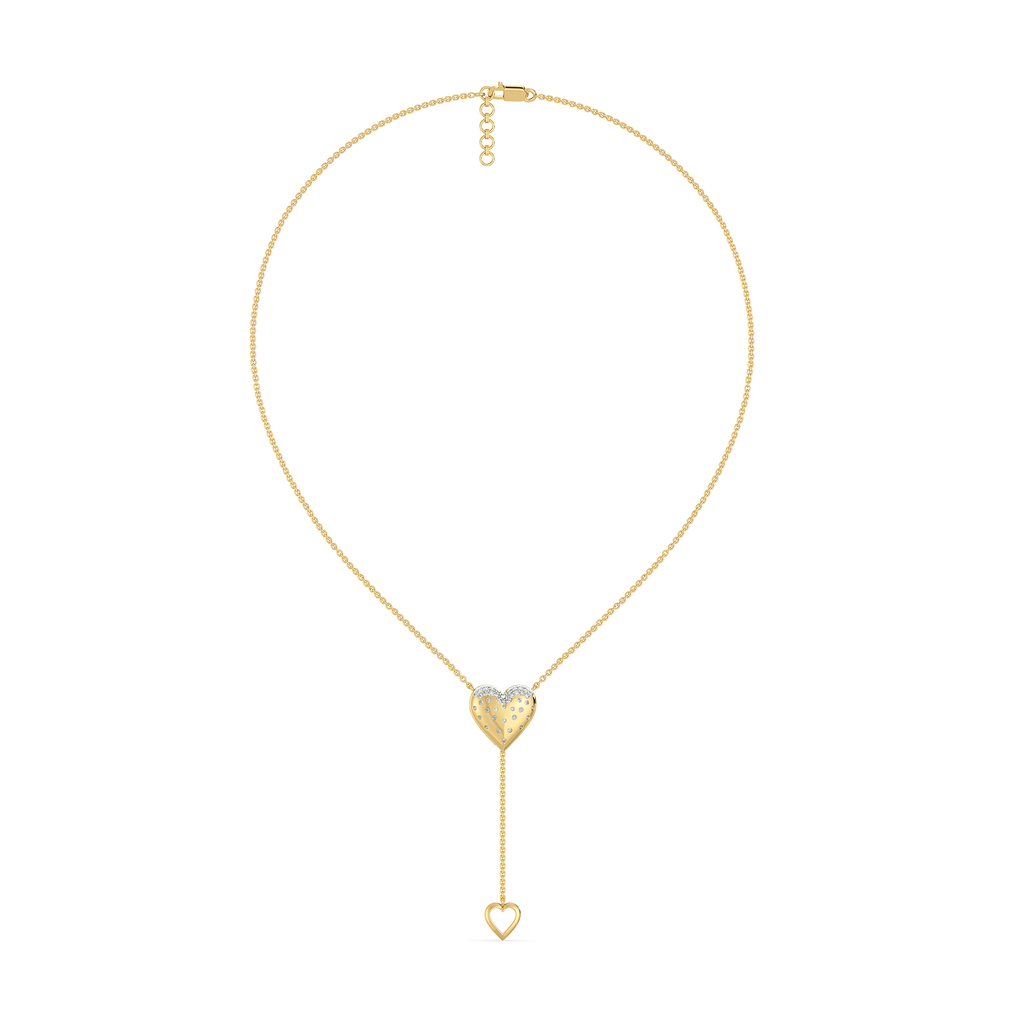 Promise Heart - Lab Diamond Pendant Necklace
