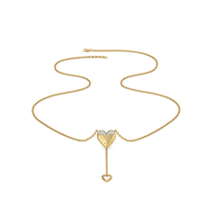 Promise Heart - Lab Diamond Pendant Necklace