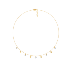 Beating Heart - Lab Diamond Charm Necklace