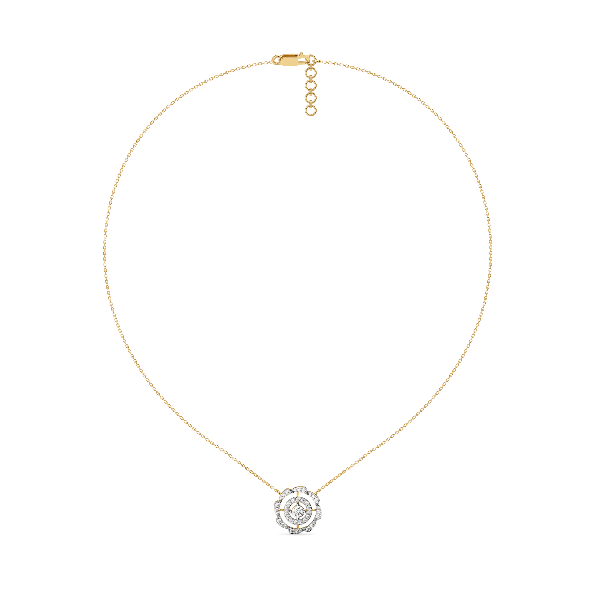 Stellar Shine – Lab Diamond Solitaire Necklace