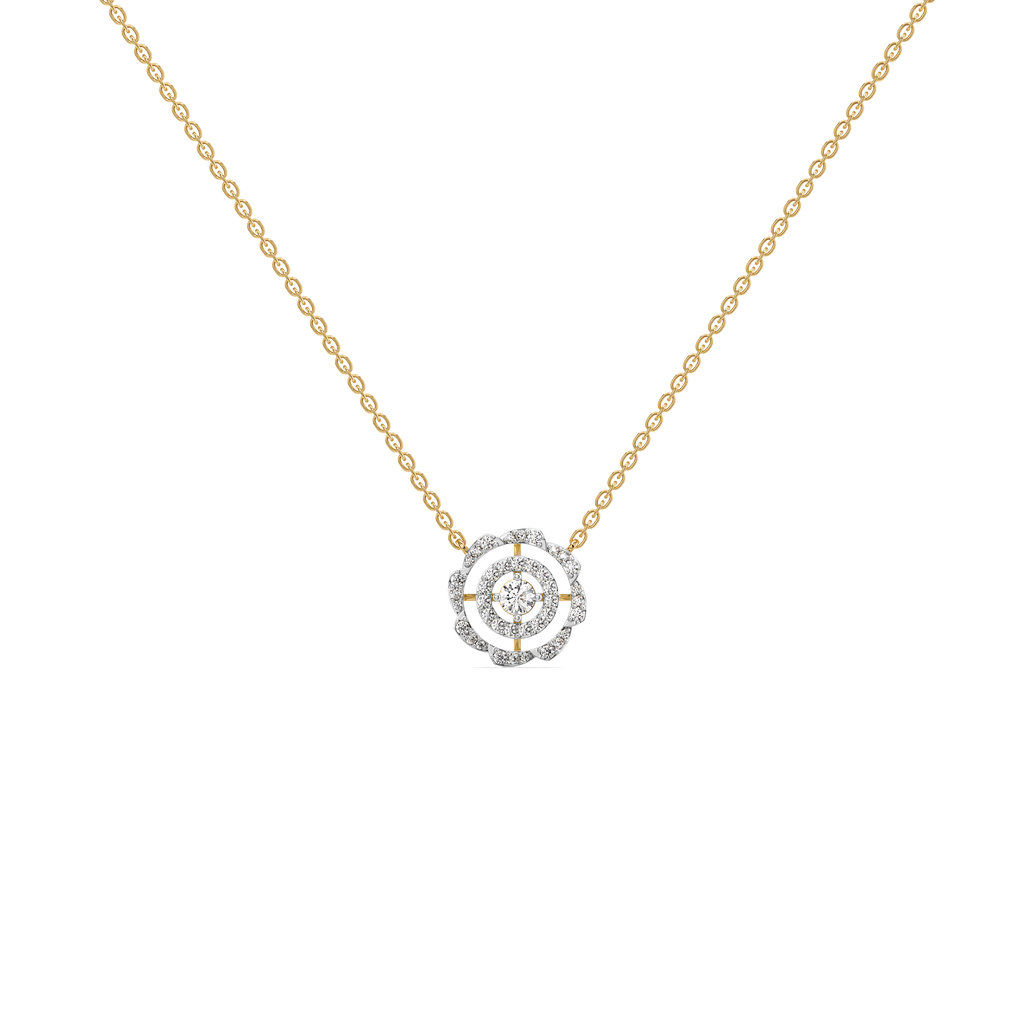 Stellar Shine – Lab Diamond Solitaire Necklace