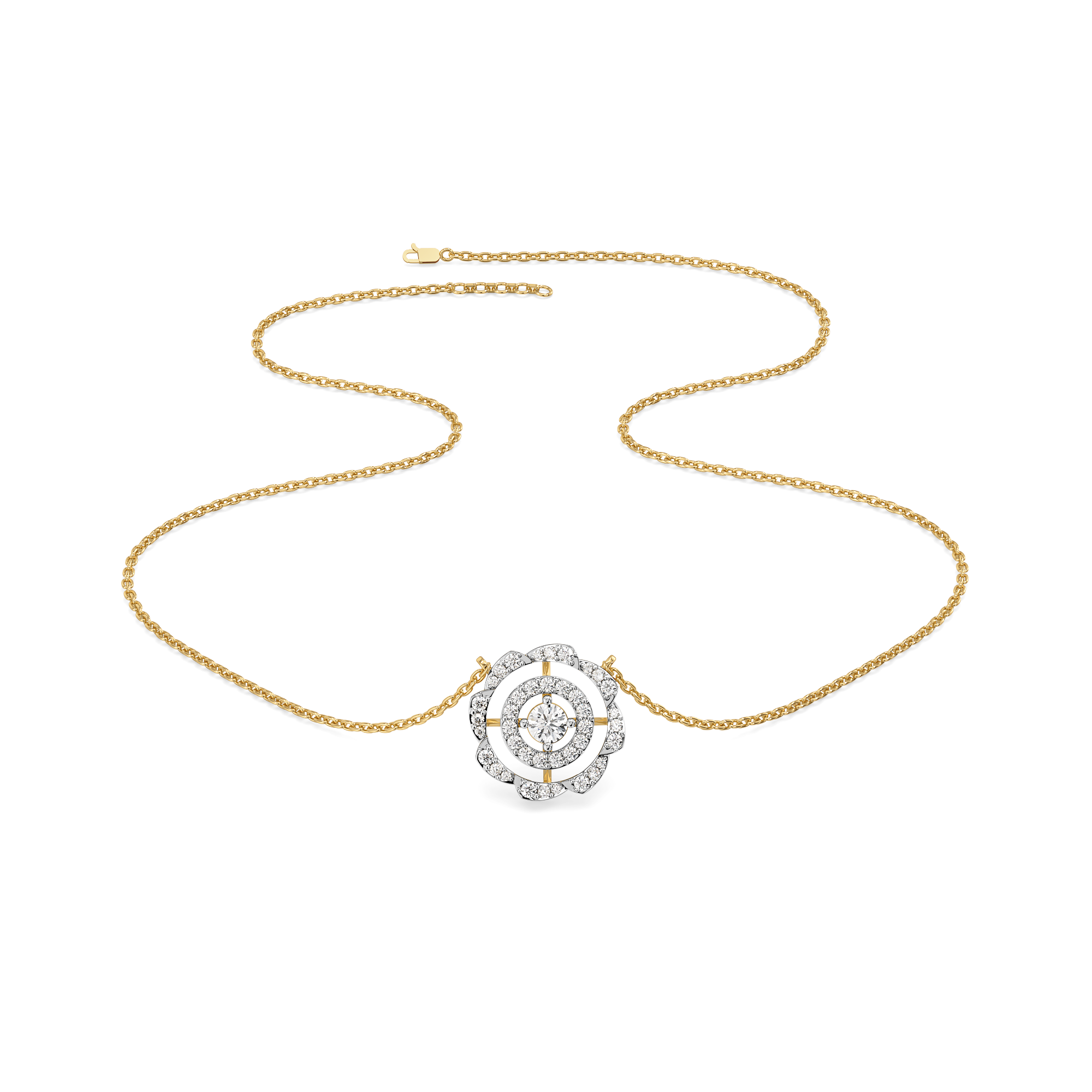 Stellar Shine – Lab Diamond Solitaire Necklace